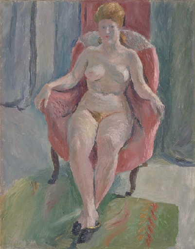 Nu au fauteuil, Louis Thibaudet