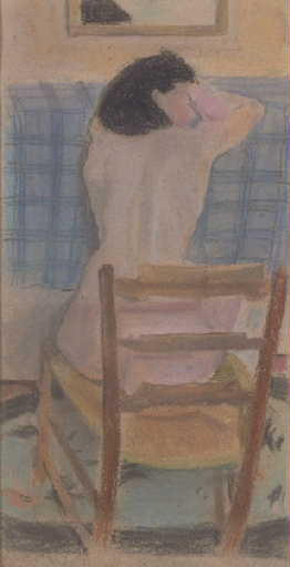 Nu assis, Louis Thibaudet, 1952