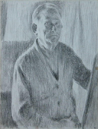 Autoportrait, Louis Thibaudet, 1969