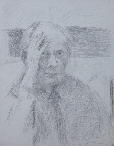 Autoportrait, Louis Thibaudet, 1980