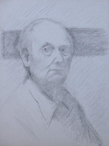 Autoportrait, Louis Thibaudet, 1980