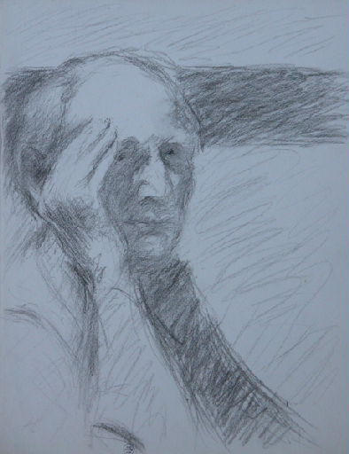 Autoportrait, Louis Thibaudet, 1980
