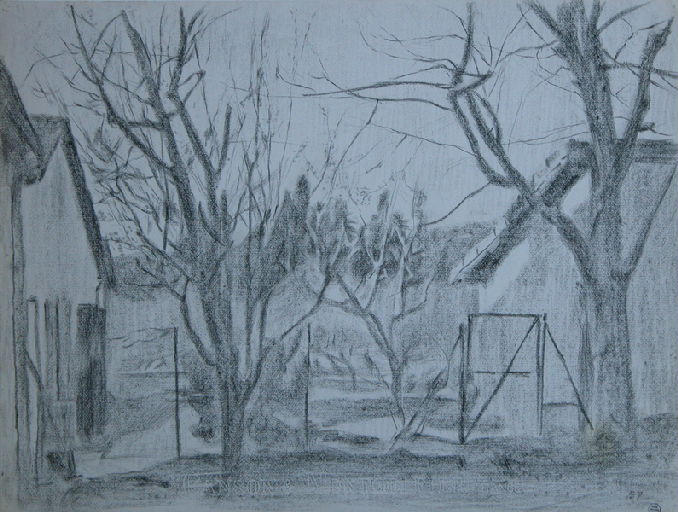 Paysage, Louis Thibaudet, 1957