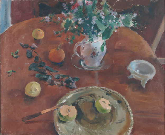 Nature morte aux fruits et aux fleurs, Louis Thibaudet