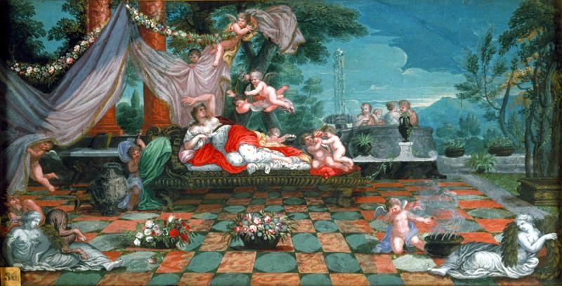 Allégorie (titre du legs Ronot) ; Invocation à Vénus (autre titre), Giovanni Francesco Romanelli, 17e siècle