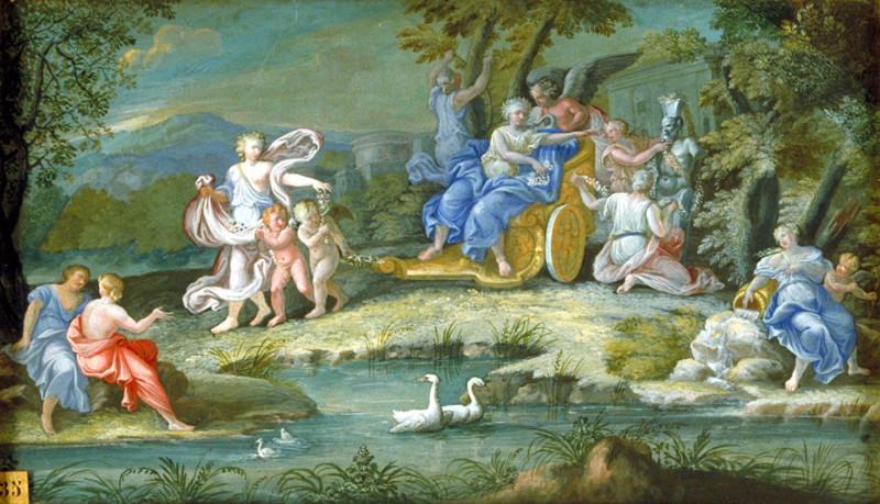 Allégorie (Titre du legs Ronot) ; Invocation à Vénus (autre titre), Giovanni Francesco Romanelli, 17e siècle