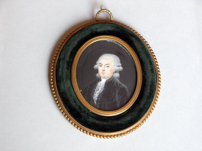 Portrait d'homme, Jean-Baptiste Isabey, 4e quart 18e siècle