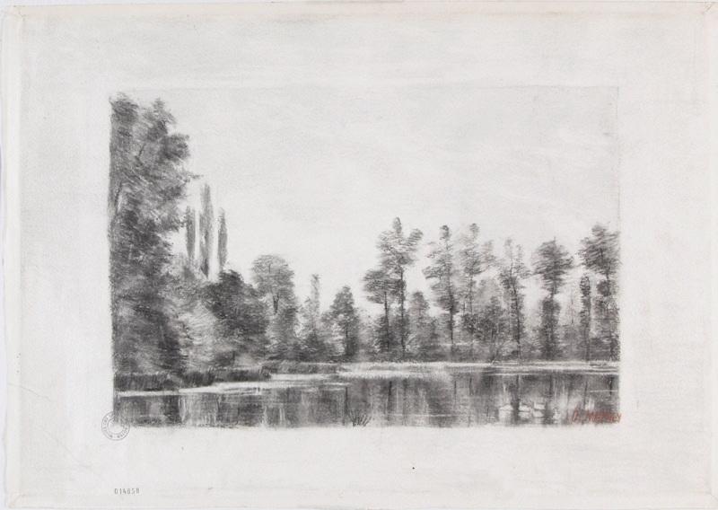 Les bords de Saône, Georges Mathey, 1er quart 20e siècle
