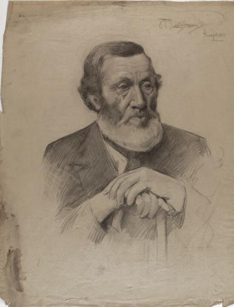 Portrait d'homme, Georges Mathey, 1er quart 20e siècle