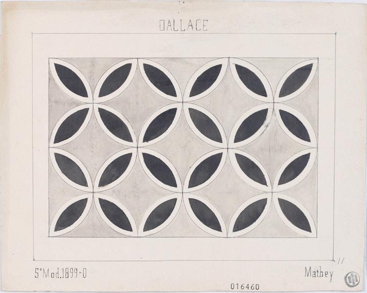 Dallage, Georges Mathey, 1899
