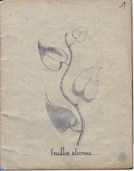 Cahier de dessin de Georges Mathey, Georges Mathey, 1er quart 20e siècle