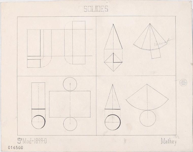 Solides, Georges Mathey, 1899