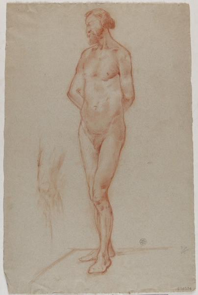 Académie d'homme, Georges Mathey, 1er quart 20e siècle