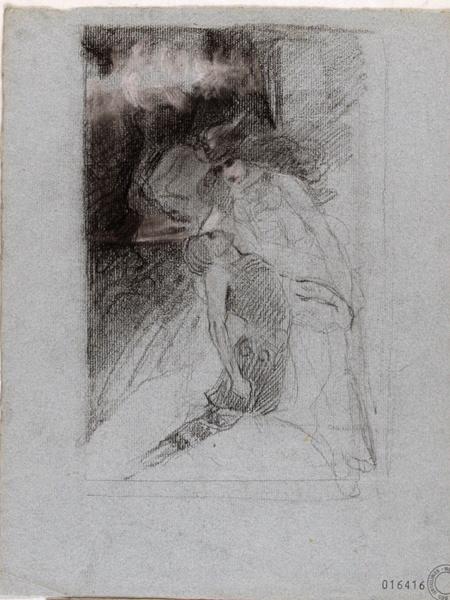Scène de tragédie, Georges Mathey, 1er quart 20e siècle
