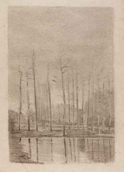 Les bords de Saône, Georges Mathey, 1er quart 20e siècle