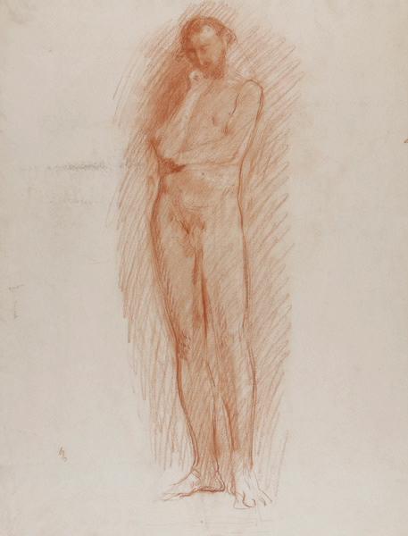 Académie d'homme, Georges Mathey, 1er quart 20e siècle