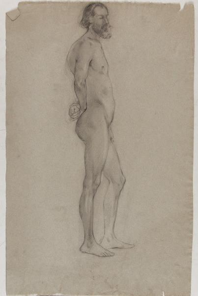Académie d'homme, Georges Mathey, 1er quart 20e siècle