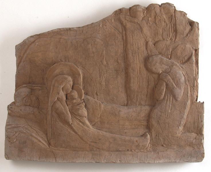 Nativité, adoration des anges, Georges Mathey, 1er quart 20e siècle