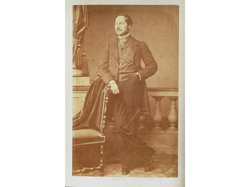 Portrait d'homme, Alphonse Joseph Bousseton, 1860