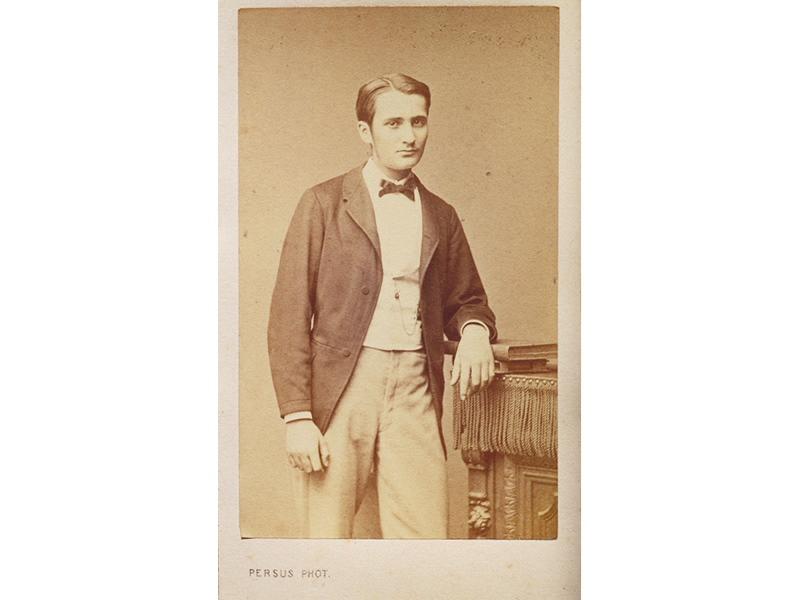 Portrait d'homme, Nicolas Claude Persus, 1870-1880