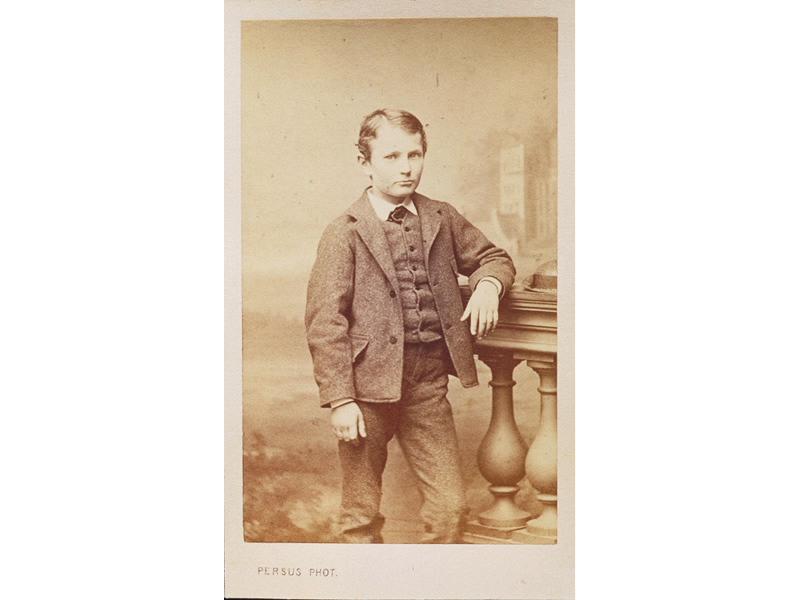 Portrait d'enfant, Nicolas Claude Persus, 1870-1880