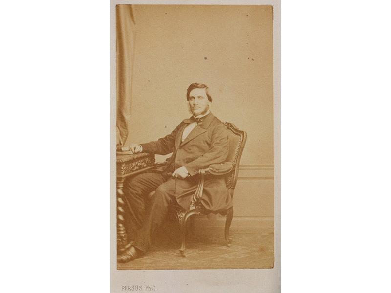 Portrait d'homme, Nicolas Claude Persus, 3e quart 19e siècle