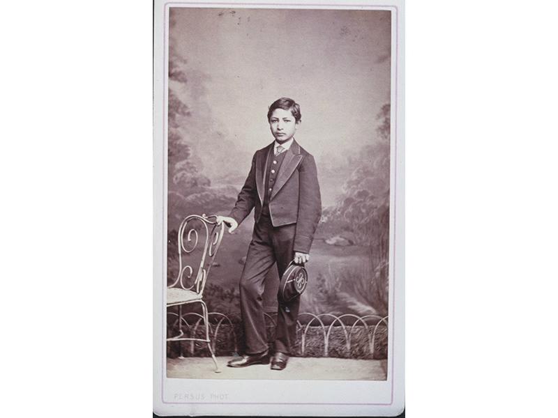 Portrait d'enfant, Nicolas Claude Persus, 1870-1880
