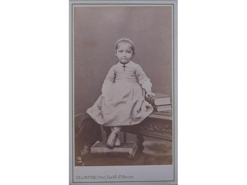 Portrait d'enfant, François Joseph Delintraz, 1869-1890