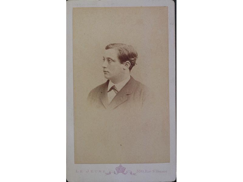 Portrait de jeune homme, Augustin Aimé Joseph Le Jeune, 2e moitié 19e siècle