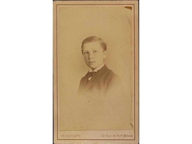Portrait d'enfant, Antoine René Trinquart, 1870