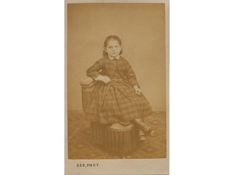 Portrait de petite fille, Gerson See, 2e moitié 19e siècle