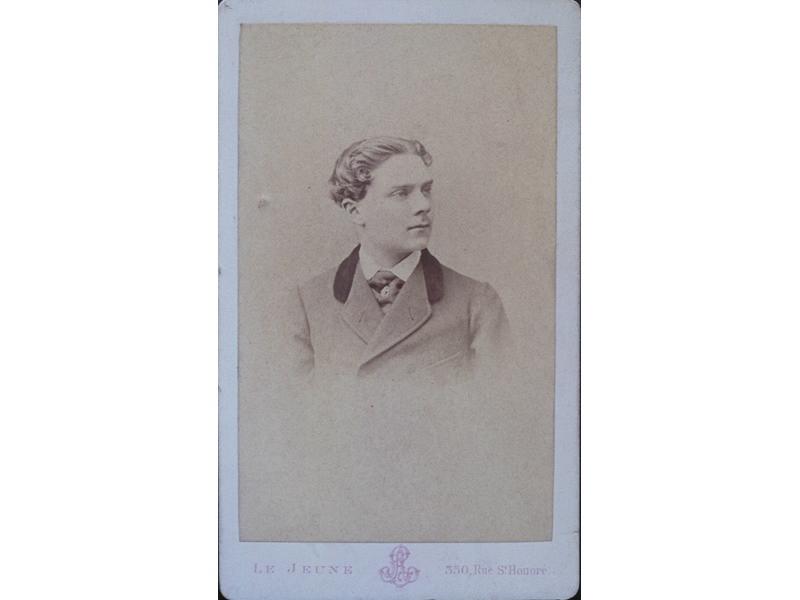 Portrait d'homme, Augustin Aimé Joseph Le Jeune, 2e moitié 19e siècle