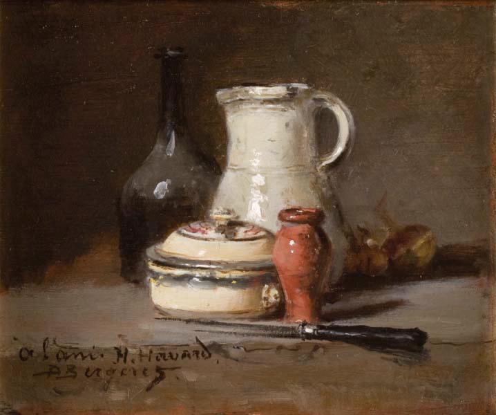 Nature morte : terrine et pichet_0