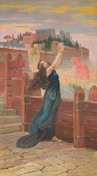Cassandre sur les remparts de Troie_0
