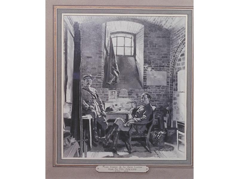 Portrait de deux hommes ; Portrait de Georges du Teil (1854-1933), Sir William Orpen