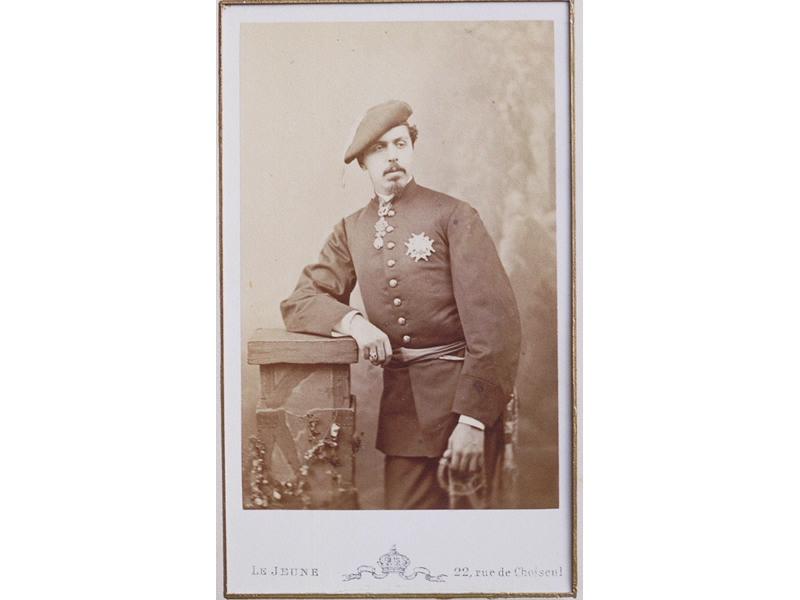 Portrait d'homme (Portrait de Carlos ?), Augustin Aimé Joseph Le Jeune, 1869