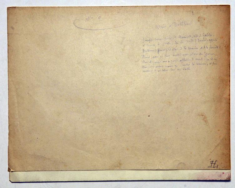 Evangile : Arrivée à Bethléem (n° 2 de la série.), Gaston Bussiere, 4e quart 19e siècle, 1er quart 20e siècle