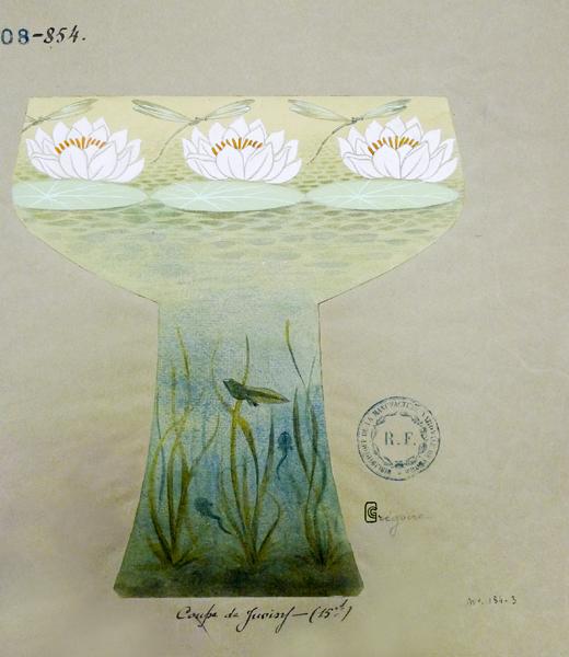 Vase coupe de Juvisy : Plaisirs champêtres_1