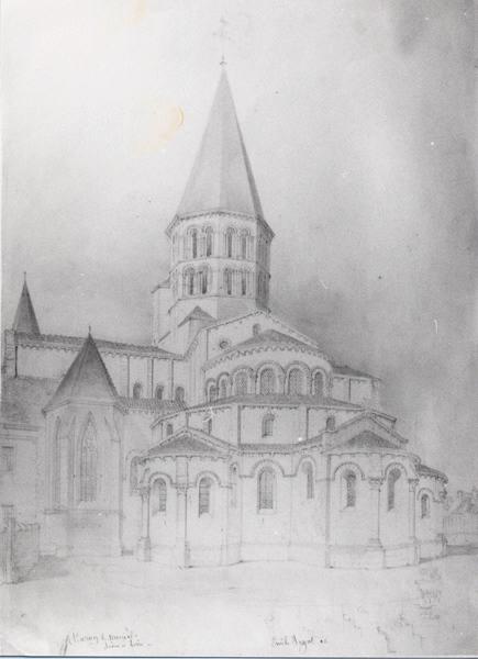 Eglise de Paray-le-Monial, Emile Sagot, 19e siècle