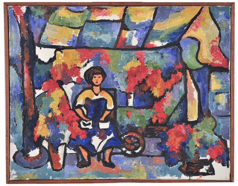 Marché aux fleurs, Johé Gormand, 3e quart 20e siècle