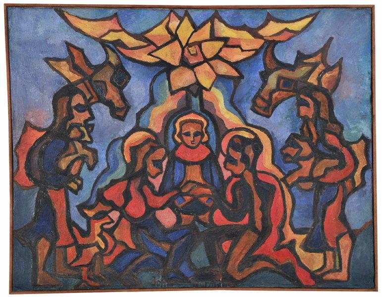La nativité, Johé Gormand, 1955