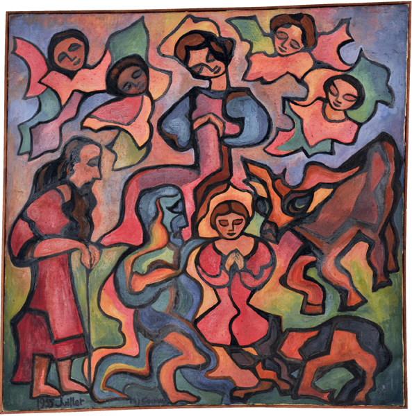 Adoration des bergers, Johé Gormand, 1955 /07