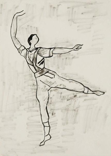Danseur, Johé Gormand, 3e quart 20e siècle