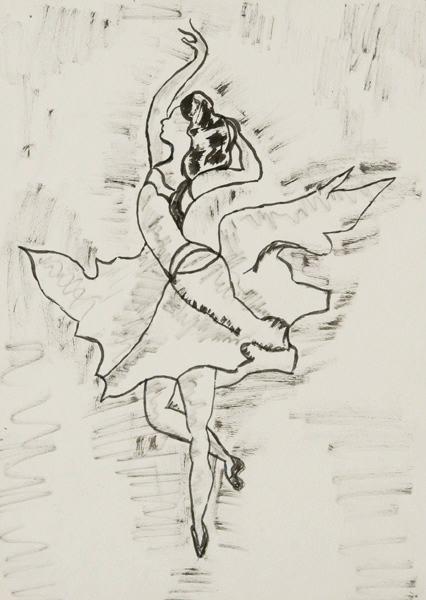 Danseuse, Johé Gormand, 3e quart 20e siècle