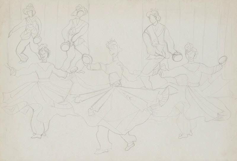 Danse espagnole, Johé Gormand, 3e quart 20e siècle