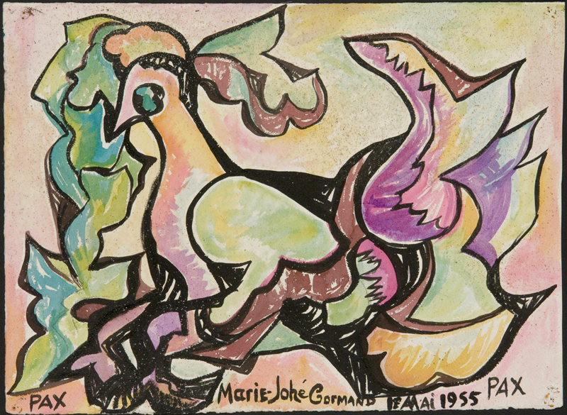 L'Oiseau de Paix (1er Mai), Johé Gormand, 1955 /05 /01