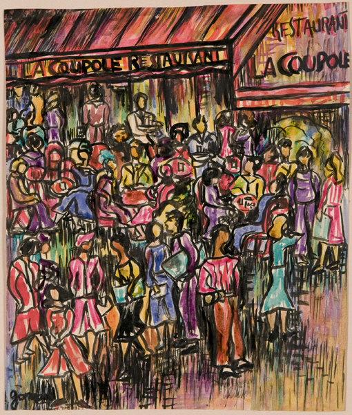 Montparnasse, Johé Gormand, 1955