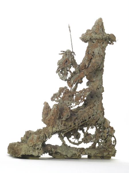 Chevalier (Bellérophon et Pégase (luttant contre la Chimère ?)), Johé Gormand, 3e quart 20e siècle