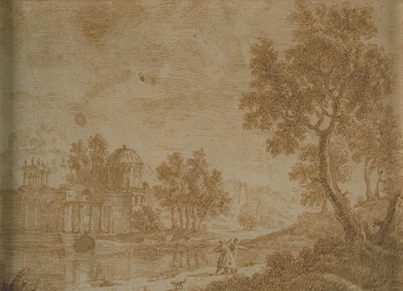 Paysage, Dominique Barriere, 17e siècle