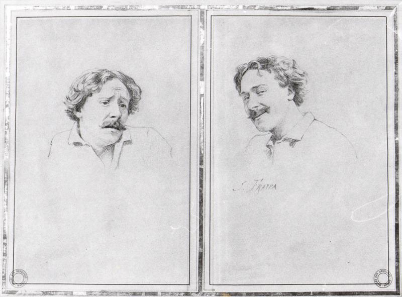 Mimiques du rire et de la tristesse, José Frappa, 2e moitié 19e siècle